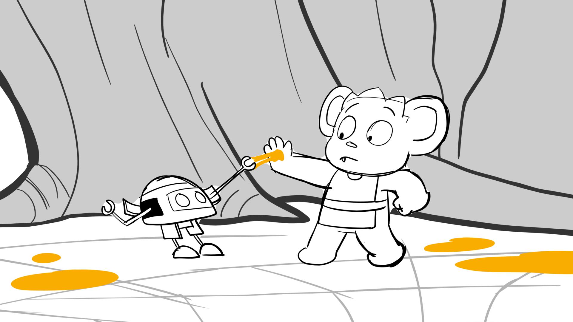 Fun with Nubs — Ep. 112, lámina 181, storyboard by Melissa Ballesteros